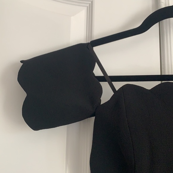 Little black off the shoulder dress - Picture 2 of 7